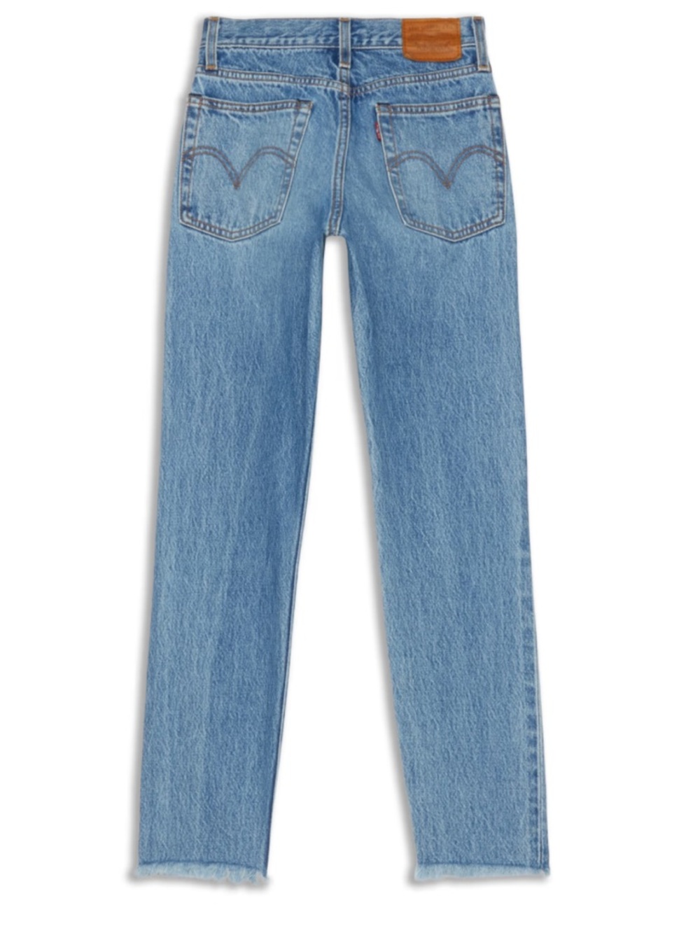 NWT Levi’s Premium Wedgie Fit Ankle Jeans Size 26 Truth Unfolds Distressed - Picture 3 of 15